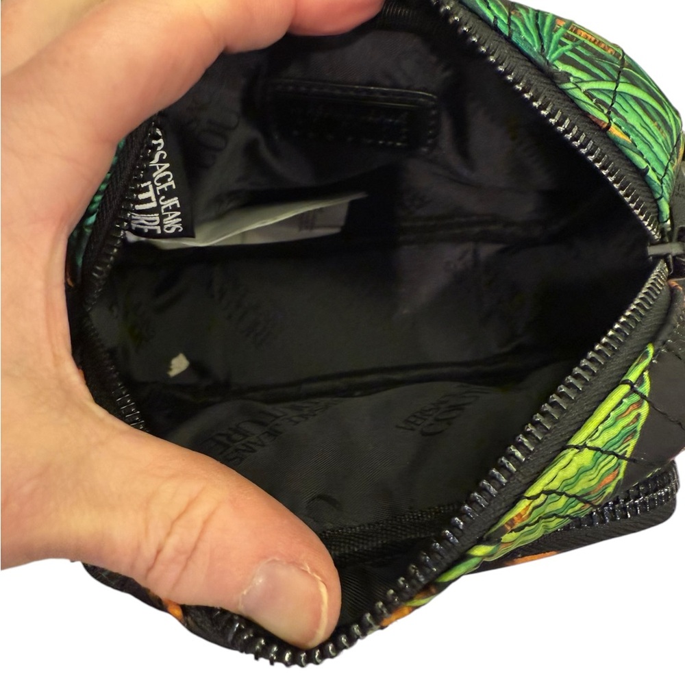 Versace Jeans Collection unisex jungle logo multicolor adjustable crossbody - Picture 11 of 15